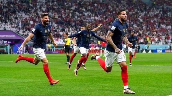 法国2-0摩洛哥 决赛战阿根廷