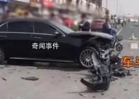 男子新买百万奔驰被朋友借走撞烂 网友：这朋友还挺靠谱