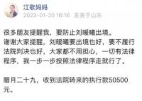 江歌妈妈收到首笔法院执行款50500元 剩余赔偿款法院未谈及需要再等一下