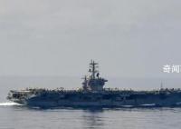 美尼米兹号航母时隔10天再进南海 于1月26日离开新加坡