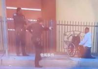双腿截肢黑人男子遭连开10枪身亡 洛杉矶县街头发生骇人一幕