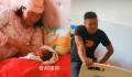 30岁男子发现56岁老妈生二胎 男子望着眼前的弟弟百感交集