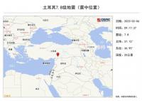 土耳其7.8级地震:房屋倒塌满街狼藉
