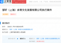 邹市明夫妇公司被强制执行 执行标的3.86万余元