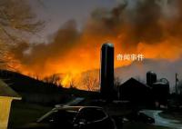 美俄亥俄州致命毒云漫天 方圆数公里内的数千名居民被迫紧急疏散