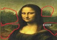 科学家用x光扫描蒙娜丽莎  蒙娜丽莎画作细节