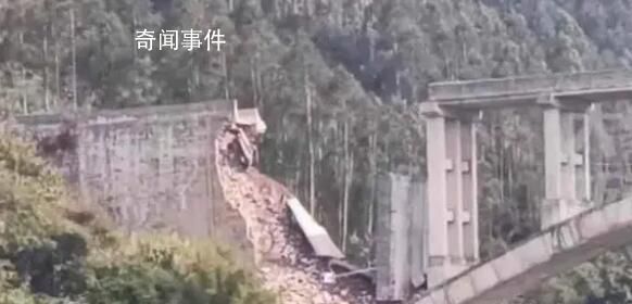 广西贺州坍塌大桥通车不到8年 投资1433万元