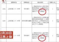 江西一中学多岗位只招男性 此事引发网友热议