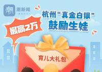 杭州拟向三孩家庭一次性补助2万 为什么要实施育儿补助
