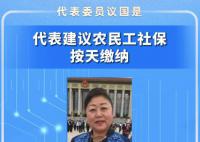 代表建议农民工社保按天缴纳 解决拖欠农民工工资问题