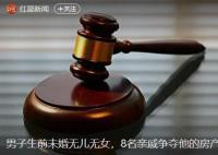 男子无儿女8名亲戚争房产 无儿无女房产怎么继承