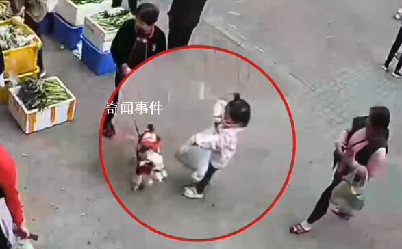 社区回应2岁女童摸狗意外被咬 正联合城管上门劝导文明养犬