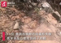 江西2岁半男童失联 数百人山中搜寻