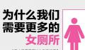 为什么我们需要更多女厕所 景区等公共场所的女厕所数量相对不足