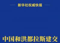 中国和洪都拉斯建立外交关系 秦刚在北京与洪都拉斯外交部长雷纳举行会谈
