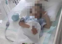 被生母虐待致截肢男童父亲再发声 希望能保住眼睛