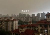 武汉大暴雨白天变黑夜 这是电影特效吗