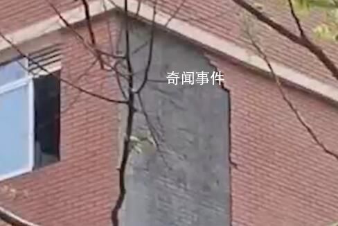 教学楼外墙脱落砸到学生 1人在抢救