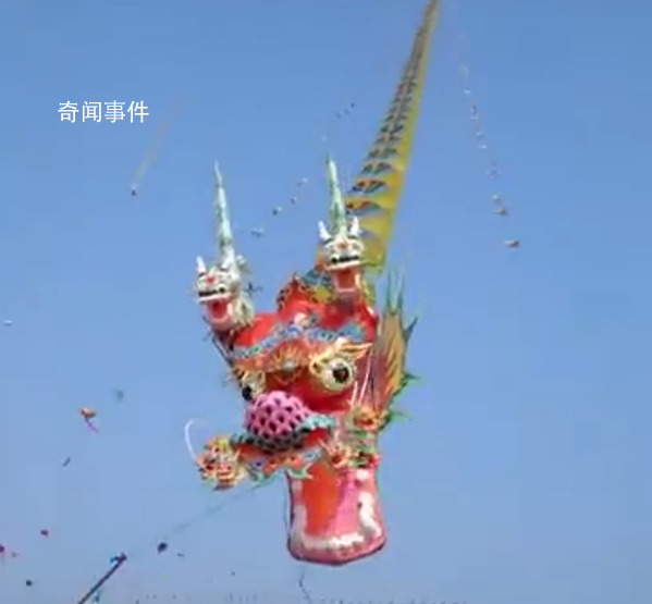 潍坊风筝节放的是人类想象力 风筝是人类的想象力和手艺的结晶