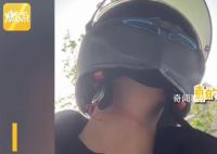 男子骑摩托车遭风筝线勒喉受伤 报警后也没找到人