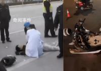网红马若松遇车祸身亡监控曝光 未飙车这是一起正常的交通事故