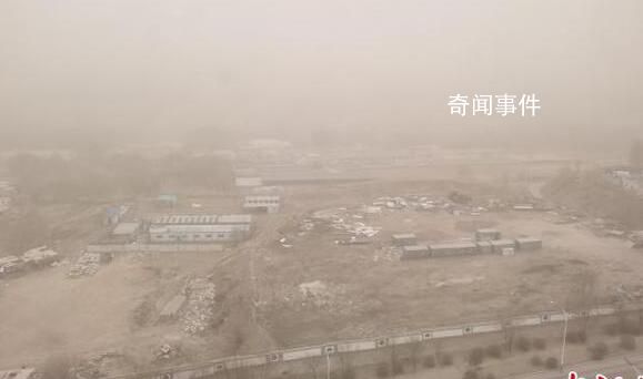 蒙古国发布强沙尘暴预警 此次灾害性天气过程延续时间较长