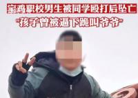 男生被同学殴打后坠亡 曾被逼下跪