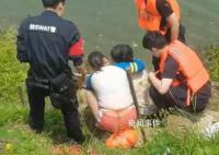 癌症晚期女子游过90米水面救跳江人 