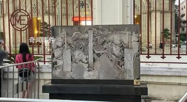 广州圣心大教堂石碑碎了 令人震动和遗憾