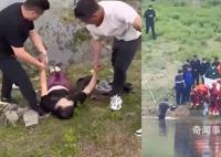 山东一男子连救2次跳河女子后溺亡 滕州跳河事件最新2023