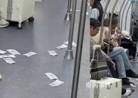 郑州一地铁站内漏水?工作人员回应