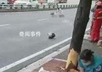 重庆一摩托车发生事故 两人死亡