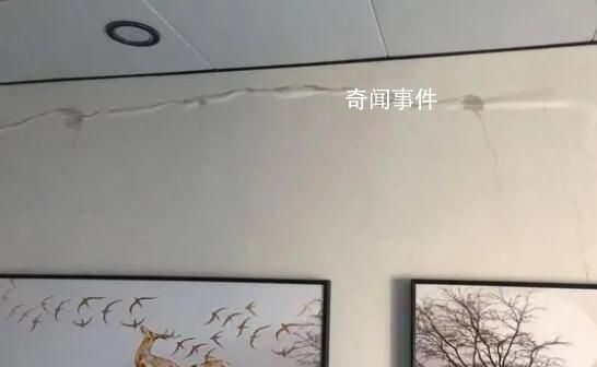 哈尔滨拆承重墙高楼现新裂缝 仍有住户居住