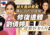 蔡天凤家属拟用3D打印修复其遗体 好友证实其6月出殡