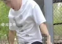 沈阳一游客翻越护栏向猴子吐口水 回应：将督促景区加强管理