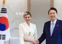 尹锡悦接见乌克兰第一夫人 讨论韩乌关系相关事宜