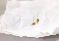 地铁站捡废纸团一捏发现是黄金耳钉 一捏发现不对劲