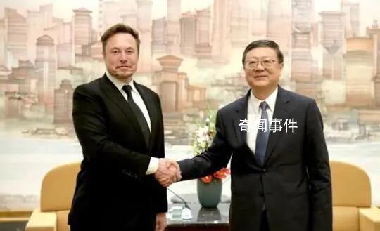 上海市委书记陈吉宁会见马斯克
