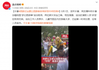 西游记主题公园游客吵架牛魔王劝架 已经第一时间处理