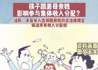 孩子随母姓被拒绝分配村集体收入 法院：随母亲姓氏符合法律规定