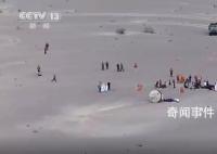 费俊龙连说3个很好 神舟十五号载人飞船返回舱在东风着陆场成功着陆