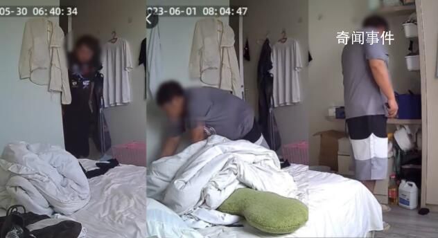 男房东多次私闯女租客房间 翻被子还查看其私人衣物