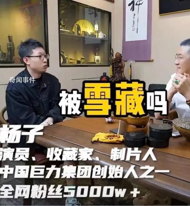 杨子首谈黄圣依被封杀 再度波及周星驰