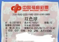 男子中5976万彩票大奖 领奖时手哆嗦