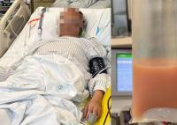 男子熬夜喝冰镇饮料被送进ICU 突然出现了剧烈的腹痛