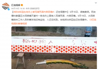 龙舟被写诅咒恶语警方介入调查 当地派出所回应还在调查中
