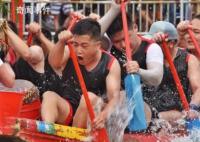 超燃“龙舟力” 全国多地都在举办龙舟比赛