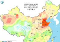 全国高温榜前十门槛40.4℃ 你家热成了啥颜色?
