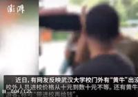 武大将打击“黄牛违规入校”行为