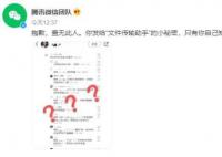 微信文件传输助手是真人?官方回应